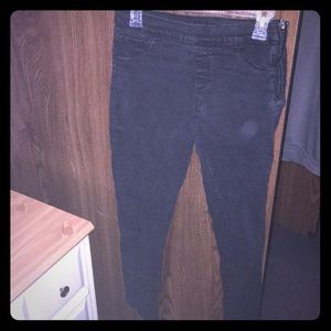 Faded black stretchy pants